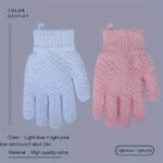 Exfoliating Shower Gloves For Deep Cleansing & Massage - Body Scrubber, Removes Dead Skin & Dryness - Image 4
