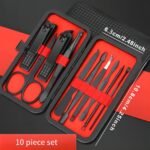 10/24Pcs Nail Clippers Manicure Tool Set, With Portable Travel Case, Cuticle Nippers And Cutter Kit, Professional Nail Clippers Pedicure Kit, Grooming Kit For Travel - Image 6