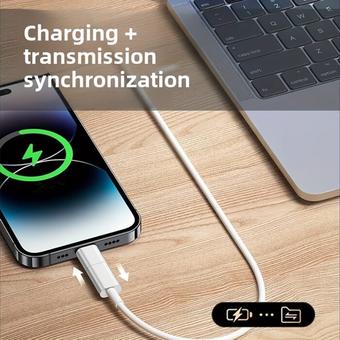 2Pcs Set, Suitable For Iphone Lightning To Usb C Adapter, C-Type Charger Interface, Suitable For Iphone16/15 Charger - Image 7