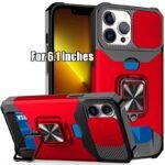 1Pc Heavy-Duty Phone Case Heavy-Duty Shockproof Phone Case With A Metal Stand And Card Slot, Compatible With Iphone 16 Pro Max, 15 Pro Max, 14 Pro Max, And 13 Pro Max. - Image 21