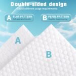 50 100Pcs Heavy-Duty Disposable Face Towels - Thick, Soft, Quick-Drying Facial Cleansing Towels For Makeup Removal, Skincare, Post Workout - Gentle For Sensitive Light Beige, Travel-Friendly (50/100 Sheets) - Ideal For Home, Salon, Spa, Bathroom Use, Salon Supplies, Convenient Design, Durable Construction, Skincare Towel, Gym Goers - Image 6