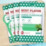 50/150/450/1050Pcs Ultra Thin Mint Disposable Dental Floss Sticks - Portable Dental Floss Sticks Must Carry When Going Out - Safe And Convenient For Traveling And Hygiene - Image 8