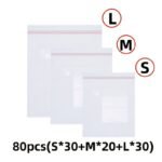 15/20/30Pcs Heavy-Duty Leakproof & Self-Sealing Food Storage Bags With Ziplock-Like Seal - Transparent Freezer, Refrigerator, Kitchen Bags - Reusable Space-Saving Plastic Bags For Vegetables, Meat, Snacks - Freshness Preservation & Easy Opening, Reusable Food Storage Bags, Secure Zip Closure, Thickened Material,Reusable Produce Bag - Image 5