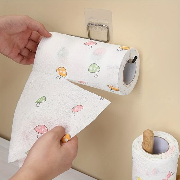 400Pcs Washable Kitchen Paper Towels - Absorbent, Non-Stick Oil-Absorbent Roll, Durable Polyester Fabric, Ideal For Kitchen, Car, Living Room, Toilet, Bedroom, Kitchen Cleaning Essentials | Decorative Kitchenware | Washable Fabric - Image 7