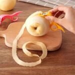1/4 Fruit Peeler, Vegetable Peeler, Creative Peeler, Multifunctional Peeler, Potato Peeler, Ring Handle Orange Peeler, Kitchen Apple Peeler, Melon Peeler, Reusable Pear Peeler, Carrot Peeler, Kitchen Tools, Kitchen Supplies, Kitchen Gadgets - Image 12