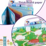 Transportation Magic Water Book, Mess-Free & Reusable Painting Book, Learning Toy& Educational Coloring Book For Ages 3+, Ideal Holiday, Birthday, Travel& Home Activity Gift For Preschool, Youngster - Image 6