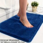 1 Thickened Microfiber Fluffy Long Plush Soft Comfort Mat Bathroom Rug Non-Slip Bath Door Mat For Bedroom Living Room Kitchen Floor Mat, Shedding And Fade-Resistant - Image 19