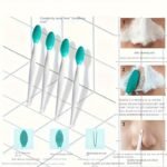1Pc Pink Silicone Nose Brush - Dual-Sided Soft Exfoliating & Massaging Facial Cleaner, Blackhead Removal Tool For Smooth Skin, Formaldehyde-Free, Ideal For Men & Women'S Home Care - Image 4