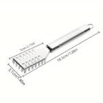 1Pc Fish Scale Scraper, Stainless Steel Multifunctional Scraper, Fish Scale Cutting Tool, Fish Scale Planing Tool, Fish Killing Tool, Suitable For Restaurant Kitchen - Image 2