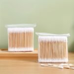 100/200/500Pcs Unscented Double-Headed Swabs, Ultra-Portable, For Household, Makeup, Makeup Remover, Ear-Picking, Travel