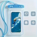 1/2/4Pcs Secure-Lock Summer New Ip65 Waterproof Cushion Surround Thick Waterproof Bag, Protects Up To 7-Inch Phones, Suitable For Swimming, Surfing, Rainy Day Outings, Beaches, Cruises, Skiing, And Other Water-Related Scenarios. - Image 7