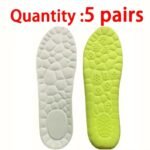 5 Pair Lightweight And Soft Insoles For, Soft, Elastic And Breathable, Sports Shoes And Casual Insoles Comfortable And Non Tiring Feet - Image 5