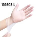 100/200Pcs Boxed Disposable Transparent Tpe Gloves, Household Cleaning Gloves, Suitable For Cleaning Hygiene, Hair Dyeing, Pet Bathing, Household Kitchen And Bathroom Cleaning Supplies, Household Gadgets - Image 7
