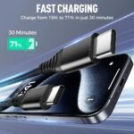 100W Max Multi Charging Cable 3In 1 Multi Usb Charger Fast Charging Cable, Multi Charging Cable 3In 1 Multi Iphone Charger Cable Nylon Braided Mfi Universal Usb Fast Charging Cord With Type-C/Usb C Micro Lightning For Phone Ipad Iphone - Image 4