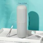 Travel Toothbrush With Portable Storage Case, Rinsing Cup, And Toothpaste Holder - A Compact Design, The Perfect Gift For Oral Care On The Go - Image 3