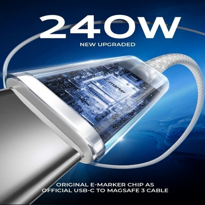 240W Super Fast Charging, Support Pd, High-Speed Data Transmission, Type C To Type C Interface Data Cable, Suitable For, For Iphone 15, For Macbook/Ipad/Xiaomi And Other Devices - Image 8