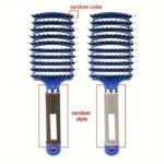 1Pc Of A Magical Scalp Massaging Hairbrush Designed For Women - A Professional Tool For Detangling Wet Curly Hair - A Hairdressing Accessory. - Image 11