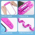 2Pcs Luminous Waterproof Mobile Phone Bag Touch Screen Swimming Self-Sealing Sealed Bag Beach Diving Photography Drifting Transparent Waterproof Mobile Phone Case - Image 18