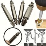 4Pcs Effortlessly Remove Broken Screws With Steel Speed Out Extractor Drill Bit Set - Image 7