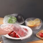 100Pcs Reusable Food Wrap Storage Covers Bags For Bowl Elastic Plate Silicone Lid Cover Kitchen Fruit Plastic Fresh-Keeping Seal For Packing, Gift Hamper - Image 2