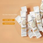 Rice Sleeping Mask For Hydration And Moisture, Firms And Nourishes Facial Skin, No Rinse Needed, Easy To Apply, Suitable For Women'S Skincare, Freeze Mask, Travel-Friendly Packaging. - Image 4