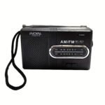 Portable Am Fm Radio - Mini Radio With Telescopic Antenna And Headphone Jack, Stereo Speaker Receiver Music Player - Image 3