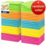 40Pcs/20Pcs/12Pcs/ 4Pcs Of Microfiber Cleaning Cloth 40Pcs Of Cleaning Rags For Housekeeping, Kitchen, Car, Reusable, 5 Colors Randomly Mixed, Unspecified Color (Green/Blue/Yellow/Orange/Pink) - Image 17