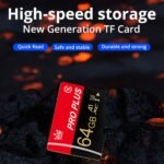 1Pc Memory Card 64Gb 32Gb 16Gb With Adapter, High Speed Flash Tf Card 8Gb 4Gb 2Gb 1Gb 512Mb 256Mb 128Mb 64Mb, A1 C10 Memory Tf Card For Tablet/Camera/Mobile Phone/Laptop/Pc/Car Audio/Game Console/Audio -Store Your Files Securely! - Image 10