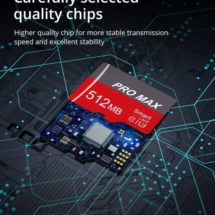 Bliksem 64Mb-512Mb Sd/Tf Flash Memory Card - High-Speed Class 4, Secure Sdhc/Sdxc, Compact Size For Phone, Camera, Tablet, Laptop, Car Audio & Game Console, Versatile Compatibility | Bold Color Scheme | Smart Compatibility - Image 8