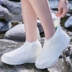 1 Pair High Elasticity Latex Rain Boot Overshoes, Waterproof Reusable Shoe Covers, Non-Slip Outdoor Rainy Day Footwear Protection - Image 7