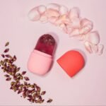 1Pc Ice Roller For Face - Fragrance-Free, Battery-Free Skincare Tool For Glowing Light Beige- Ideal For Daily Facial Care & Massage - Image 8