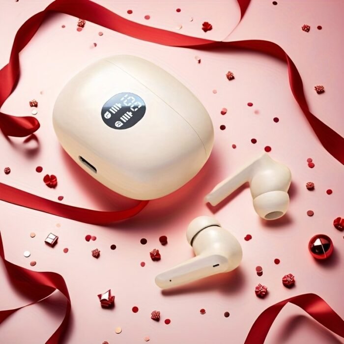 Touch Control Wireless Earbuds With Led Display - Hifi Stereo Sound, Lightweight & Compact Design For Gaming, Running & Cycling - Image 6