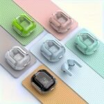 New Air39 Transparent Fashion Enc Noise Canceling Earbuds Wireless Headset Works With All Mobile Phones, Gaming Headset, Mobile Phone Accessories, Modern Audio Gear, Sleek Wireless Earbuds, Usb Charging, Lightweight Earbuds, Noisecanceling Earphones, Typec Charging, Music Lovers, Commuters, Premium Wireless Earbuds, Active Noise Cancelling Headphones, Headphones Wireless Noise Cancelling, Wireless Headphone, Wireless Charging Earbuds - Image 16