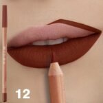 1Pc Matte Lipstick & Liner Pen, Waterproof, Long-Lasting, Non-Stick, Berry Shades For All Skin Types, Makeup Pencils For Women, Pudaier - Image 17