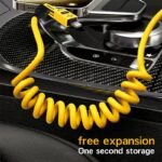 Best Choice 1Pc/5Pcs 65W Zinc Alloy Universal 4-In-1 High-Speed Charging Data Cable, Spring Retractable Cable Compatible With,, S23, S21, One Plus, Mi 13, Huawei, Oppo, Iphone Series Of Products Charging, Car Charging The Best Option - Image 8