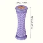 1Pc Plantar Fascia Foot Massager - Rolling Trainer For Home Use, Non-Electric, Plastic Material For Improved Foot Comfort - Image 3
