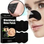 Blackhead Nose Patch Bamboo Charcoal Blackhead Cleansing Nose Mask, For Deep Cleansing 10Pcs