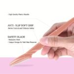 12Pcs- Stainless Steel Trimmer Razor With Protective Case, Suitable For Both Men And Women - Precision Eyebrow Razor - Image 8