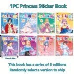 A Sticker Book Designed For Girls Featuring Princess Themes, Perfect For Diy Peel And Stick Activities. It'S A Fun Art Gift For Children, Suitable For Christmas, Party Favors, And School Craft Activities. Chinese Version - Image 2
