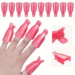 10 Pcs Nail Remover Plastic Nail Art Polish Soak Off Remover Nail Gel Polish Remover - Image 11
