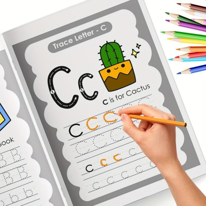 1Pc Create A Title For A Series Of Alphabet Coloring Worksheets - Image 1