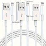 3Pcs/1Pc For Iphone Charger, 12W Long Lightning To Usb Cable 10Ft 6Ft 3Ft Fast Charging Cable For Iphone 14 Pro Max/13/13 Pro Max/12Mini/11 Pro/11/Pro Xs/Xr/8/7/6S/5S - Image 2