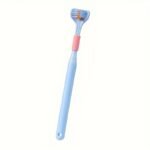 1Pc Threesided Soft Bristle Toothbrush, Bristle Travel Toothbrush For Adult, Soft Bristle Toothbrush, Complete Teeth And Gum-Care Great Bristles Clean Each Tooth Soft And Gentle Toothbrush - Image 5
