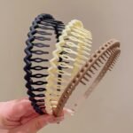 2/3/4/5Pcs Hair Scrunchies With Teeth, Anti-Slip Headbands For Washing Face And Styling, Hair Accessories - Image 13