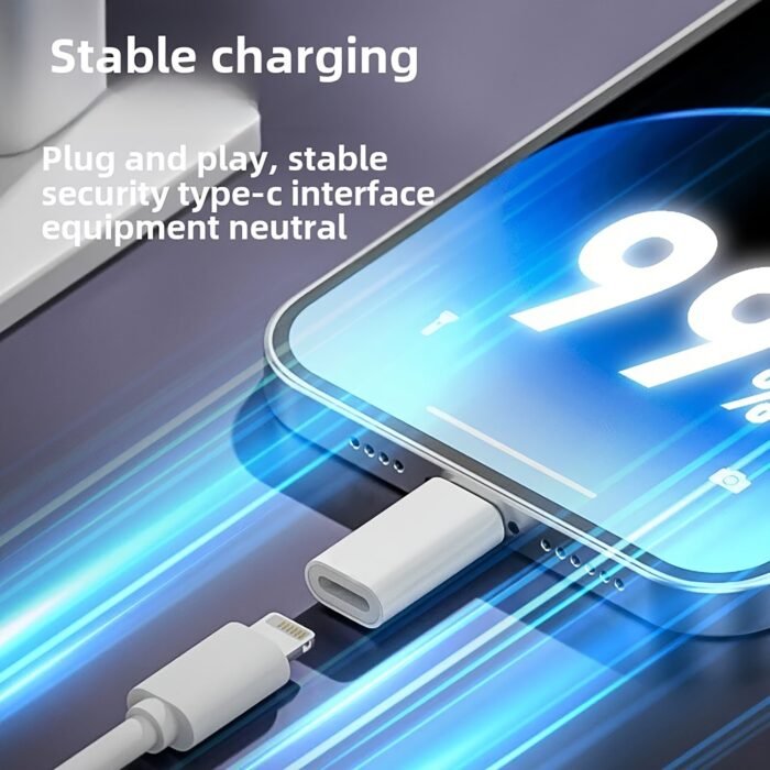 2Pcs Set, Suitable For Iphone Lightning To Usb C Adapter, C-Type Charger Interface, Suitable For Iphone16/15 Charger - Image 6
