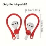 1 Pair Multi-Color Silicone Ear Hangs, For Airpod, Anti-Lost, Sports Earphone Holder, With Earphone Accessories, For Birthday, Sports, Men, Women, Boyfriend, Girlfriend - Image 6