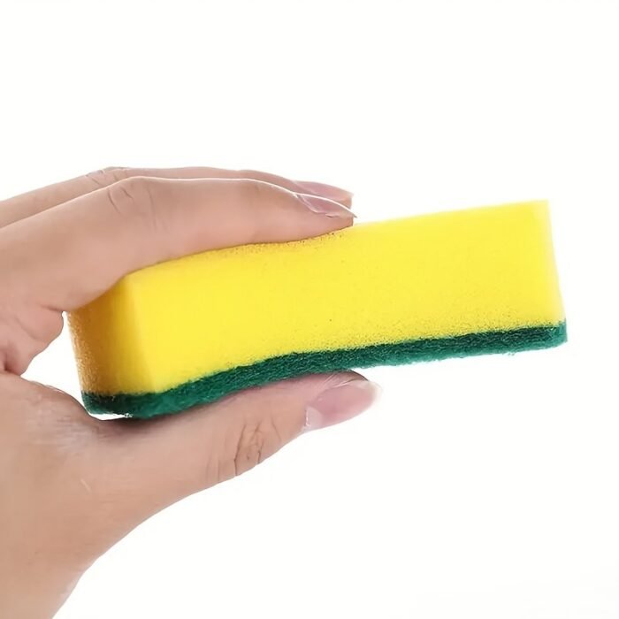 18/36/46/56/66/72/76Pcs Kitchen Sponges, Multi-Functional, Super Absorbent, Rust And Oil Removal, Double Layer Grip Design, Suitable For Tableware, Cookware, And Furniture Cleaning - Image 10