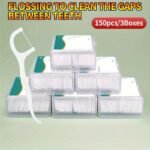 150Pcs Ultra-Fine Teeth Floss Stick Home Set, Toothpicks And Interdental Brushes, Safe Cleaning Oral Cleaning, Multiple Oral Care, Interdental Cleaning Products Travel Must Have