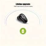 Wireless In-Ear Invisible Earbuds Handsfree Headset Stereo Headset - Image 5