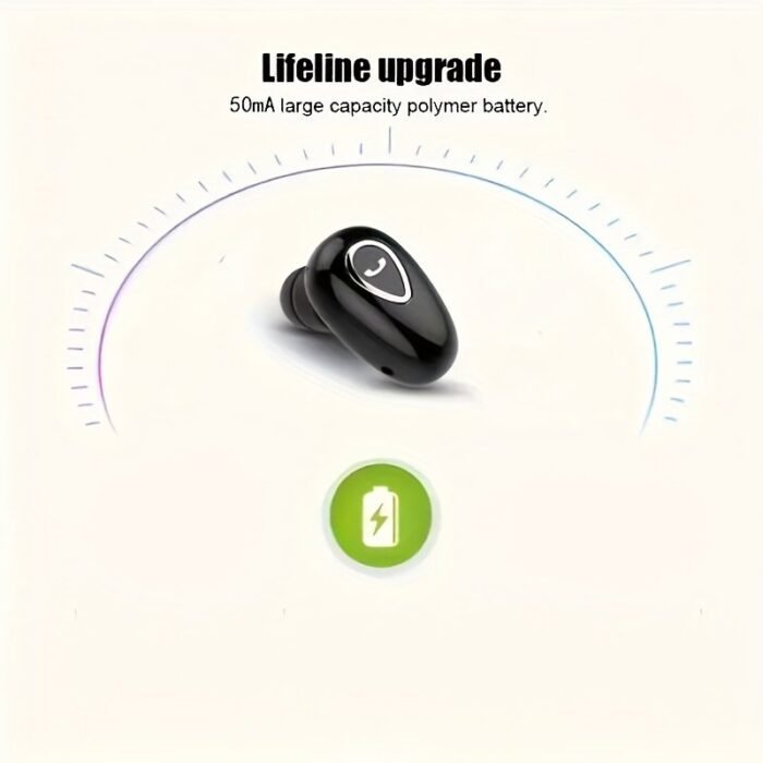 Wireless In-Ear Invisible Earbuds Handsfree Headset Stereo Headset - Image 5